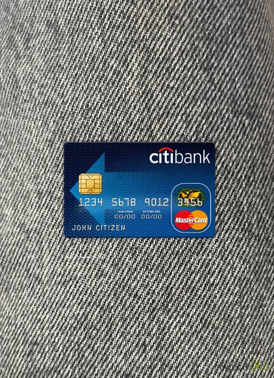 Australie Citibank mastercard photolook recto